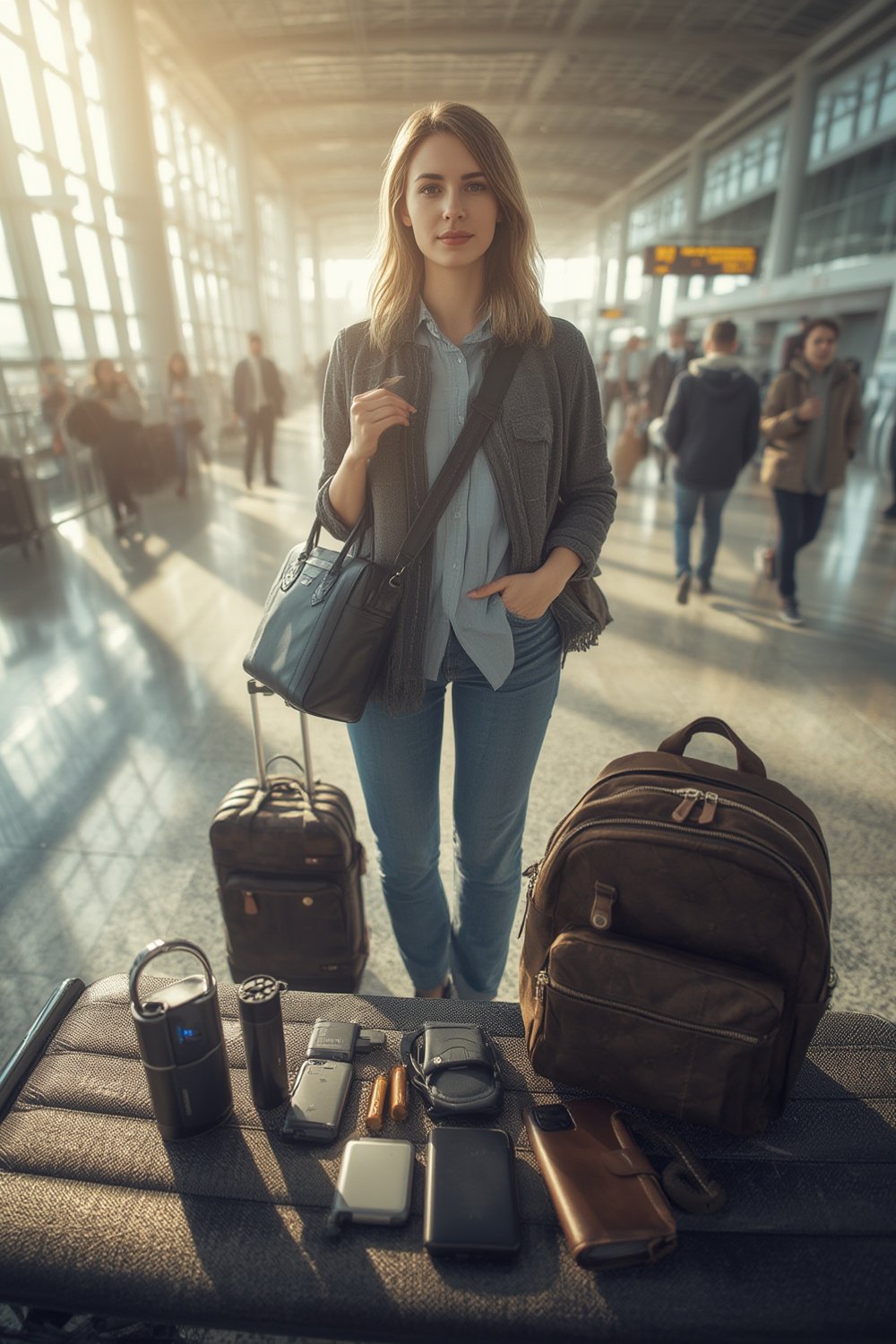 Solo Female Travel Security Kit - Illustration 1