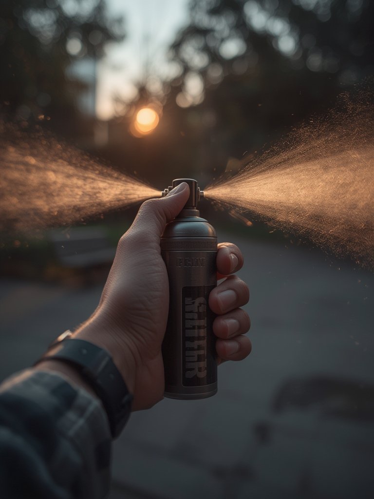 Pepper Spray: 7 Ultimate Steps For Simple Self-Defense In 2026 2 pepper spray in action