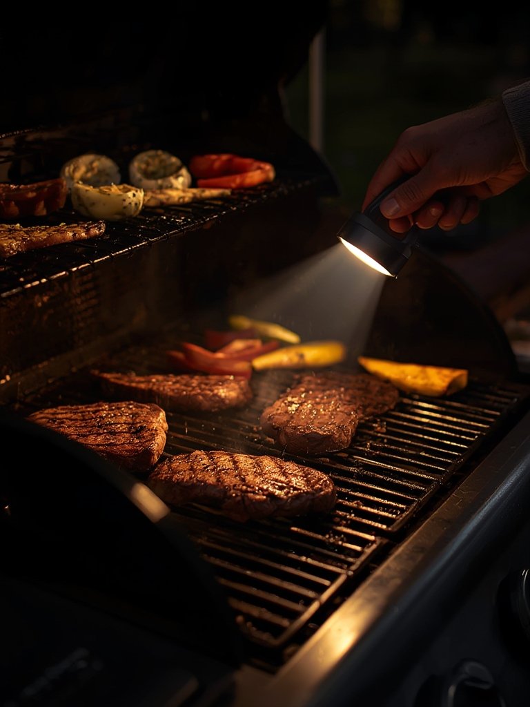 grill light in action