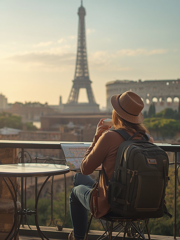 anti-theft travel backpack - Illustration 3