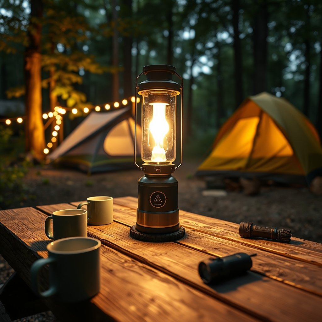camping lantern product view