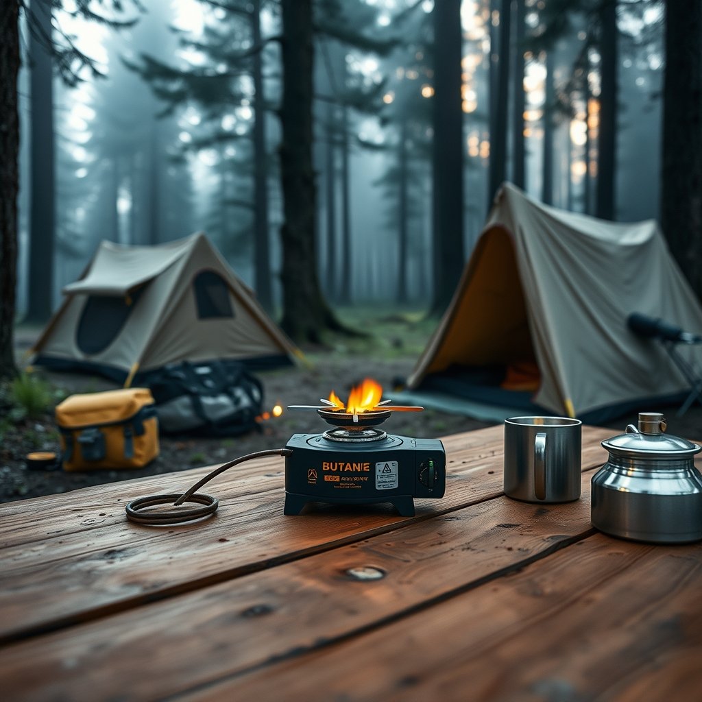 camping stove product view