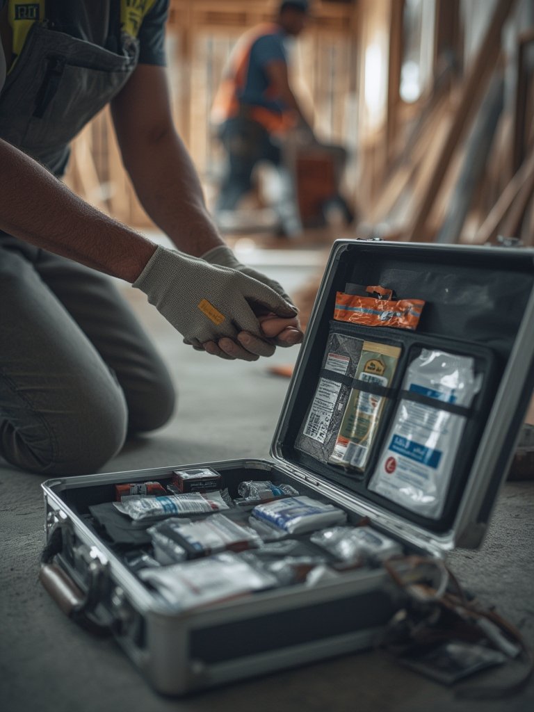 contractor kit in action