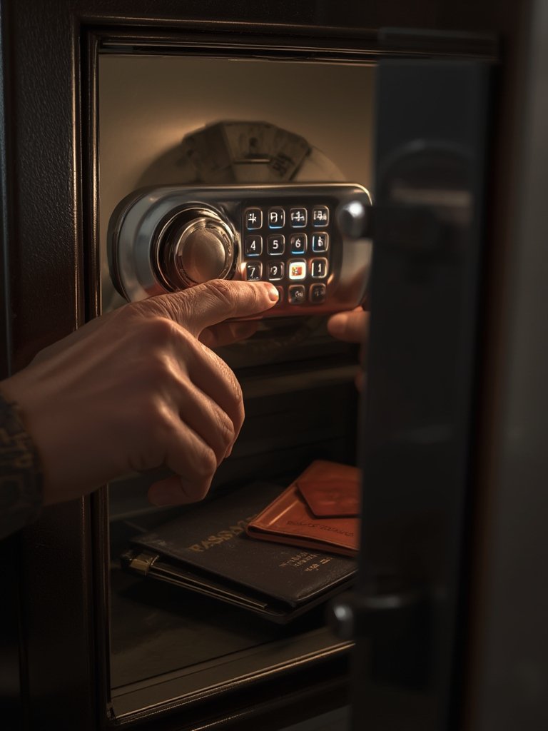 hotel room safe how to use - Illustration 2