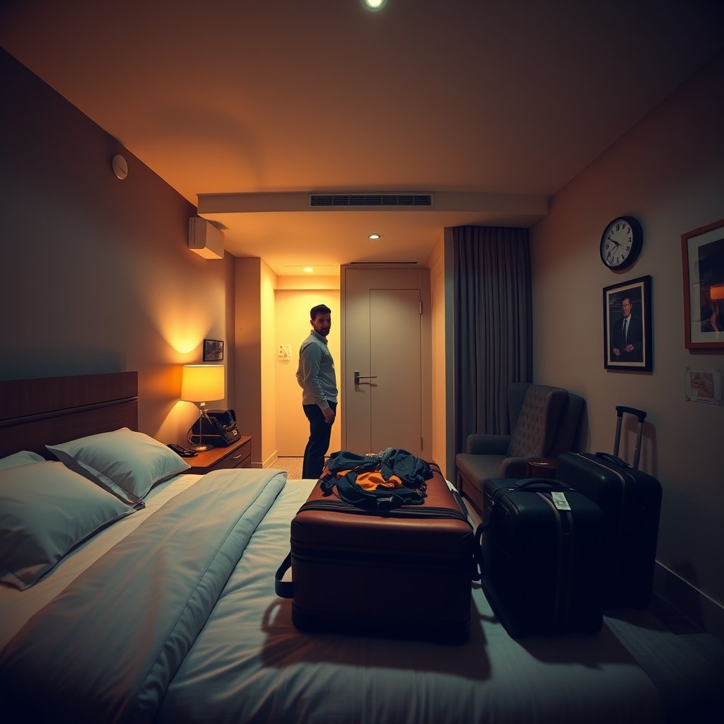 how to find hidden cameras in hotel room - Illustration 1