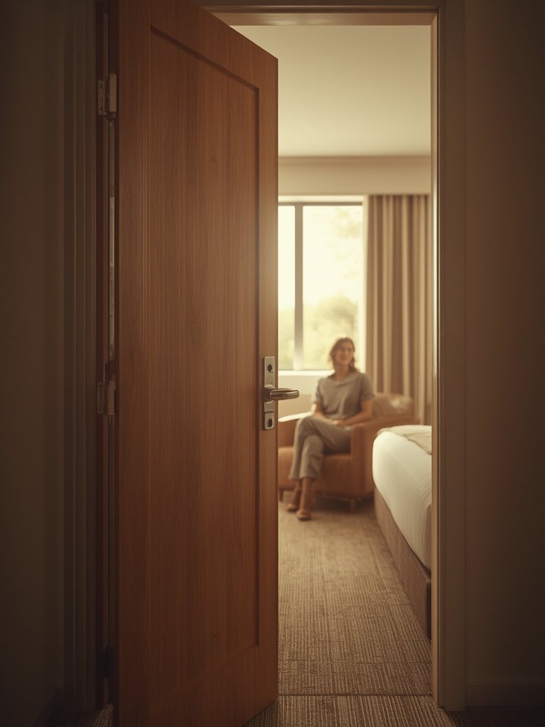 how to secure a hotel room door - Illustration 3