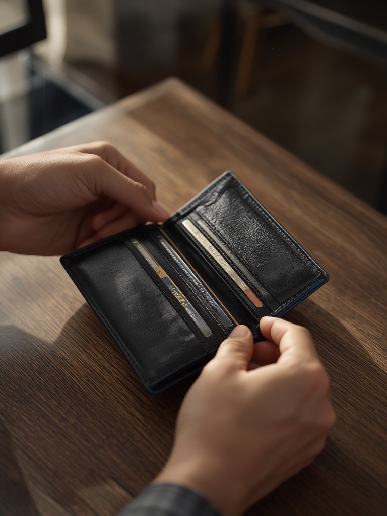 Leather Wallet: 7 Ultimate Secrets for Best Slim Wallets in 2026 2 leather wallet in action