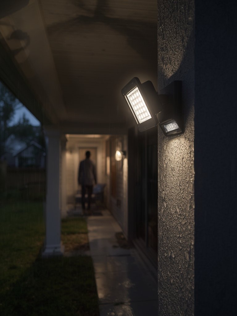 motion sensor in action