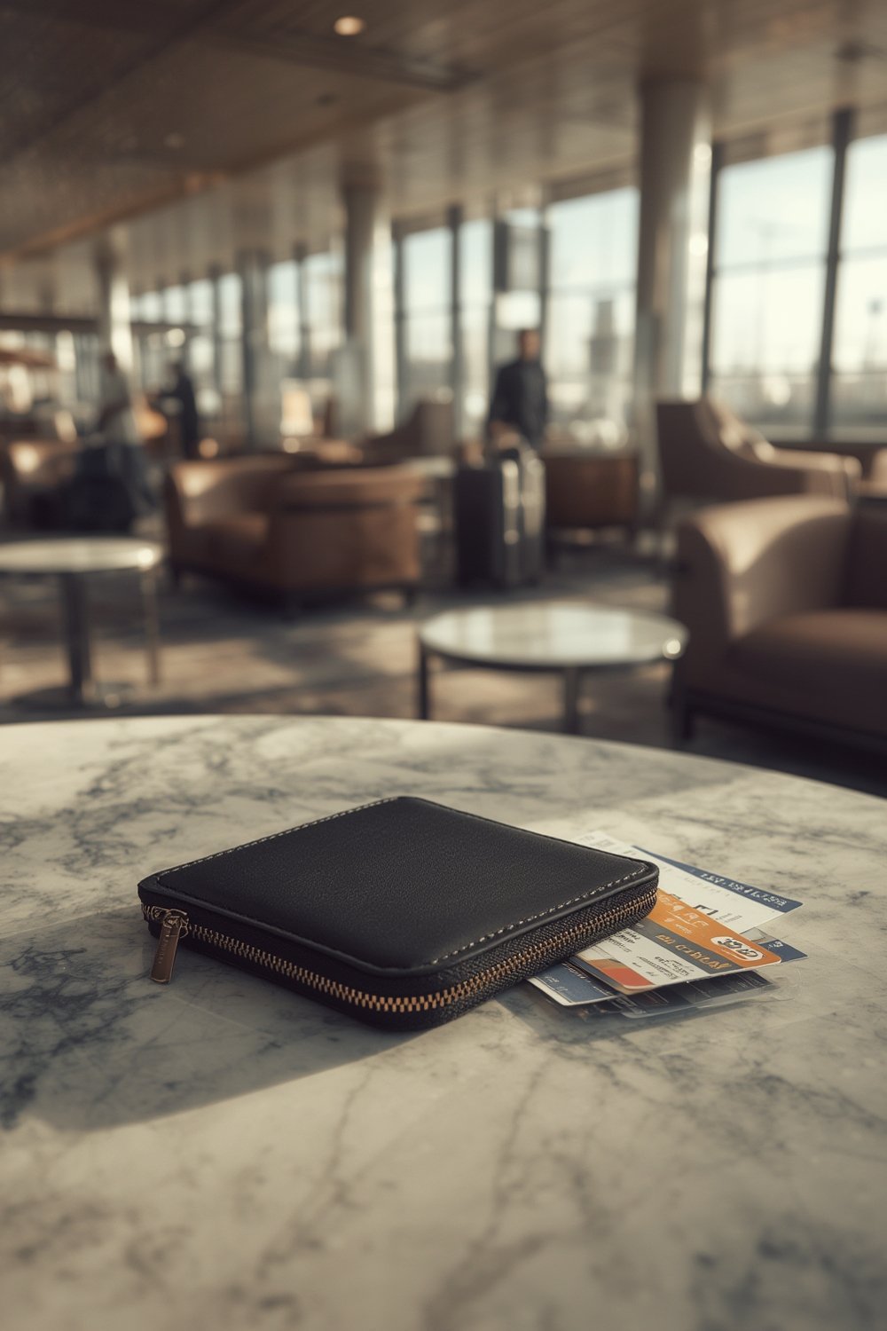 passport wallet product view