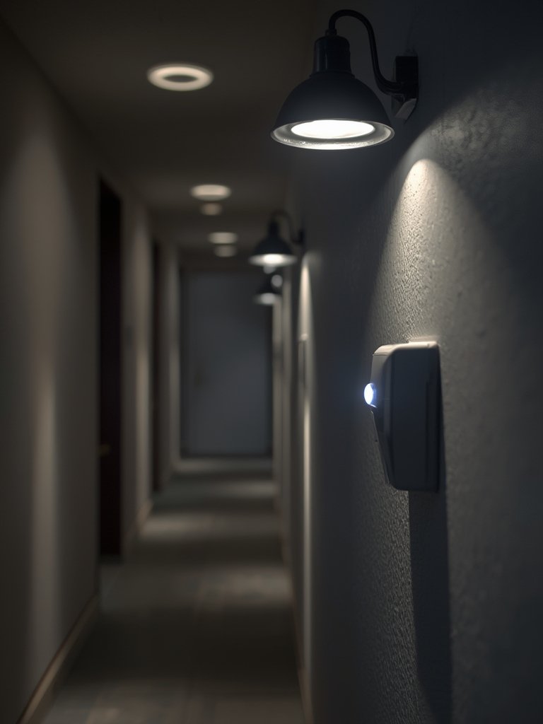 motion sensor in action