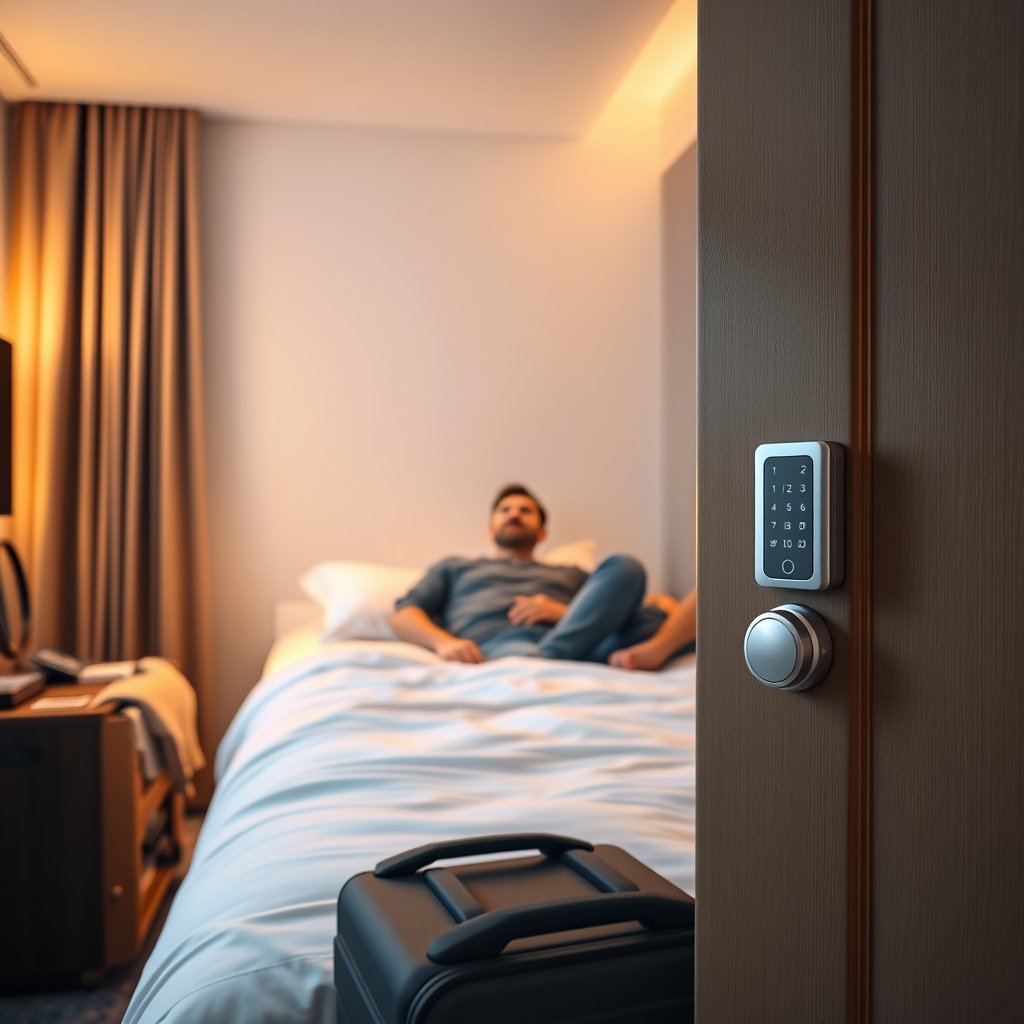Portable Door Lock For Travel: 7 Best Ways To Secure Your Hotel Room (Proven Guide) 3 portable door lock for travel - Illustration 3