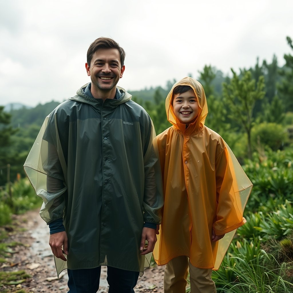 rain poncho product view