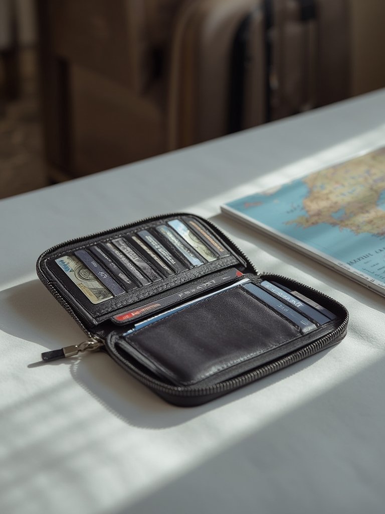 Passport Wallet: 10 Ultimate Checklist For Best Travel Solution 2026 2 passport wallet in action