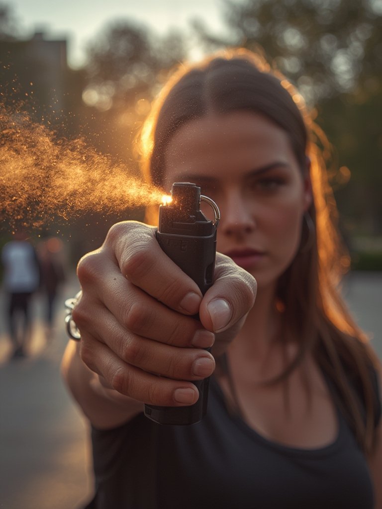 Pepper Spray: 10 Ultimate Steps For Fast, Best Self-Defense Solutions In 2026 2 pepper spray in action