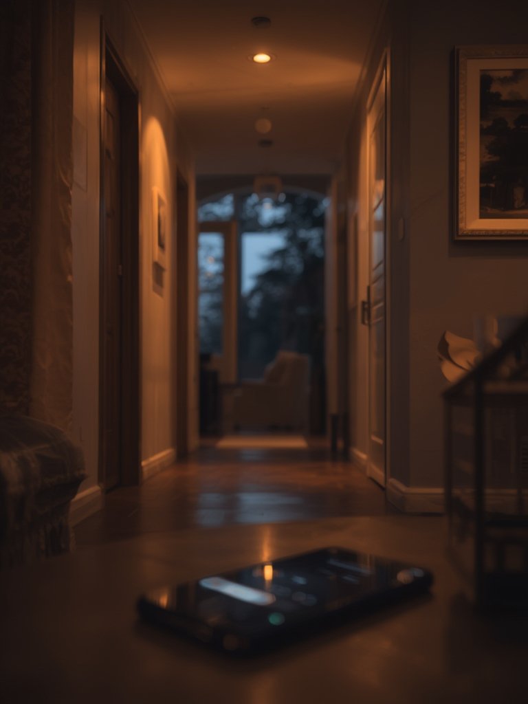 motion sensor in action