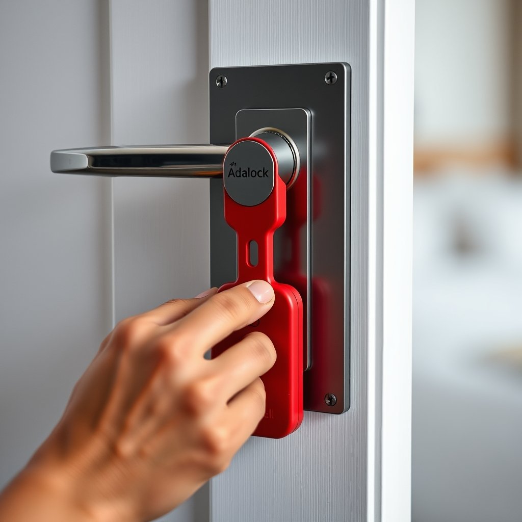 Addalock portable door lock review - Illustration 2