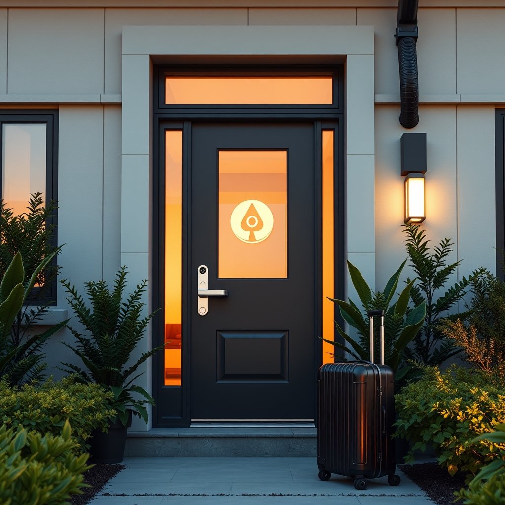 Airbnb door lock security - Illustration 1