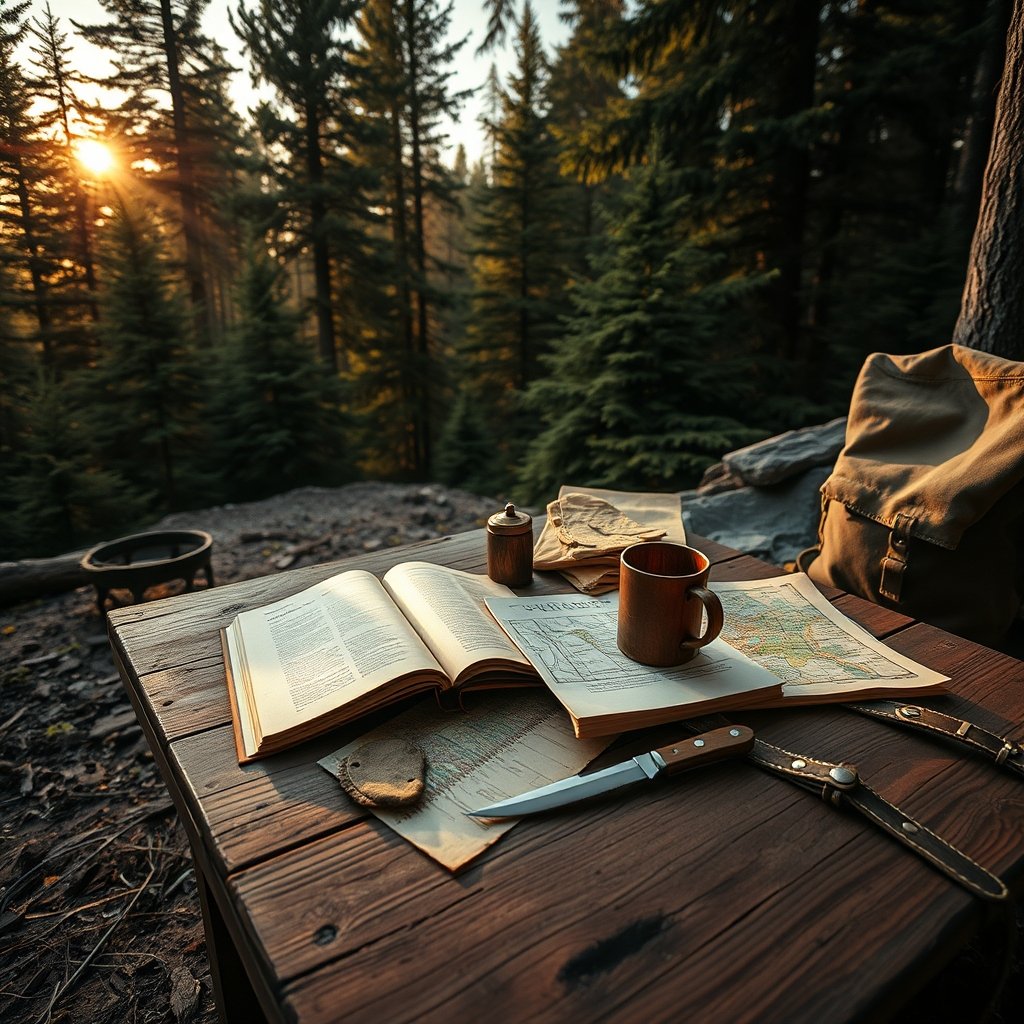 bushcraft books product view