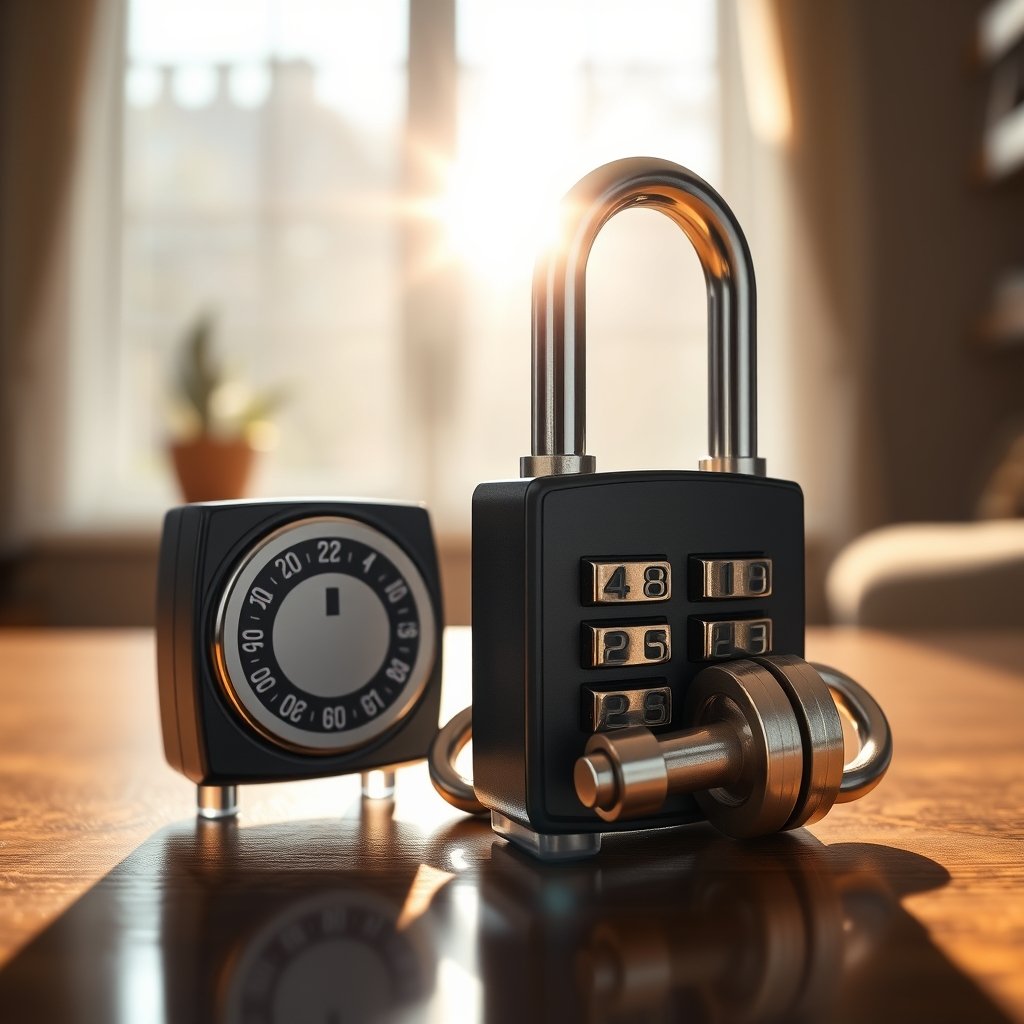 combination lock product view