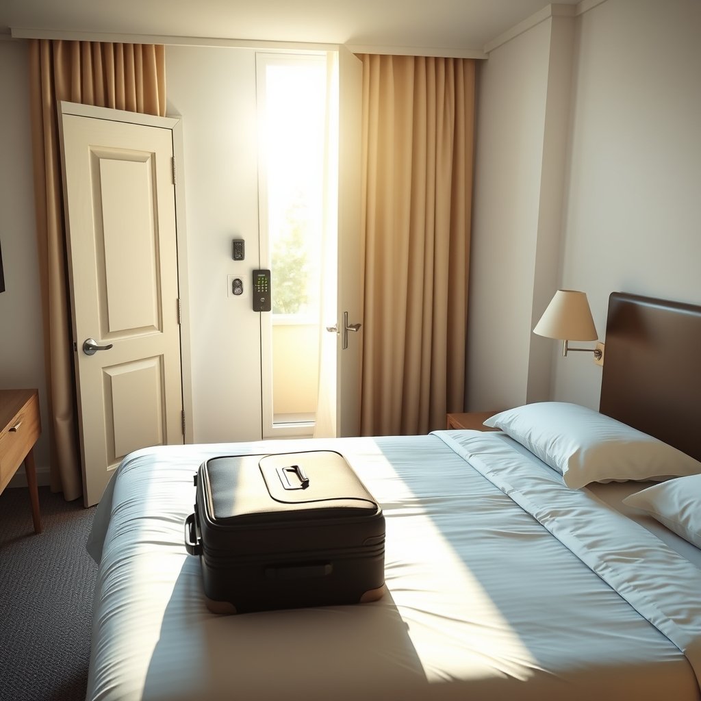 door alarm for travel - Illustration 3