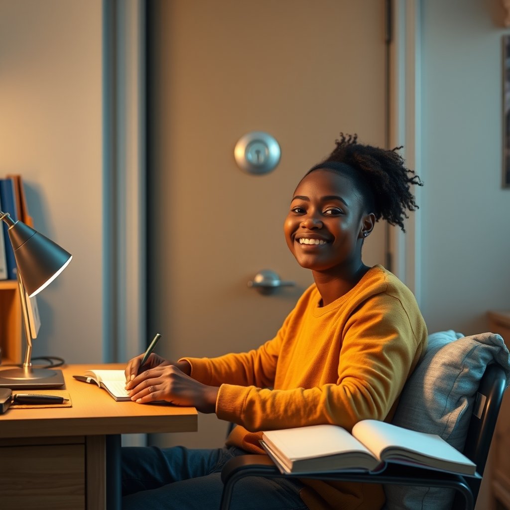 door lock for college dorm room - Illustration 3