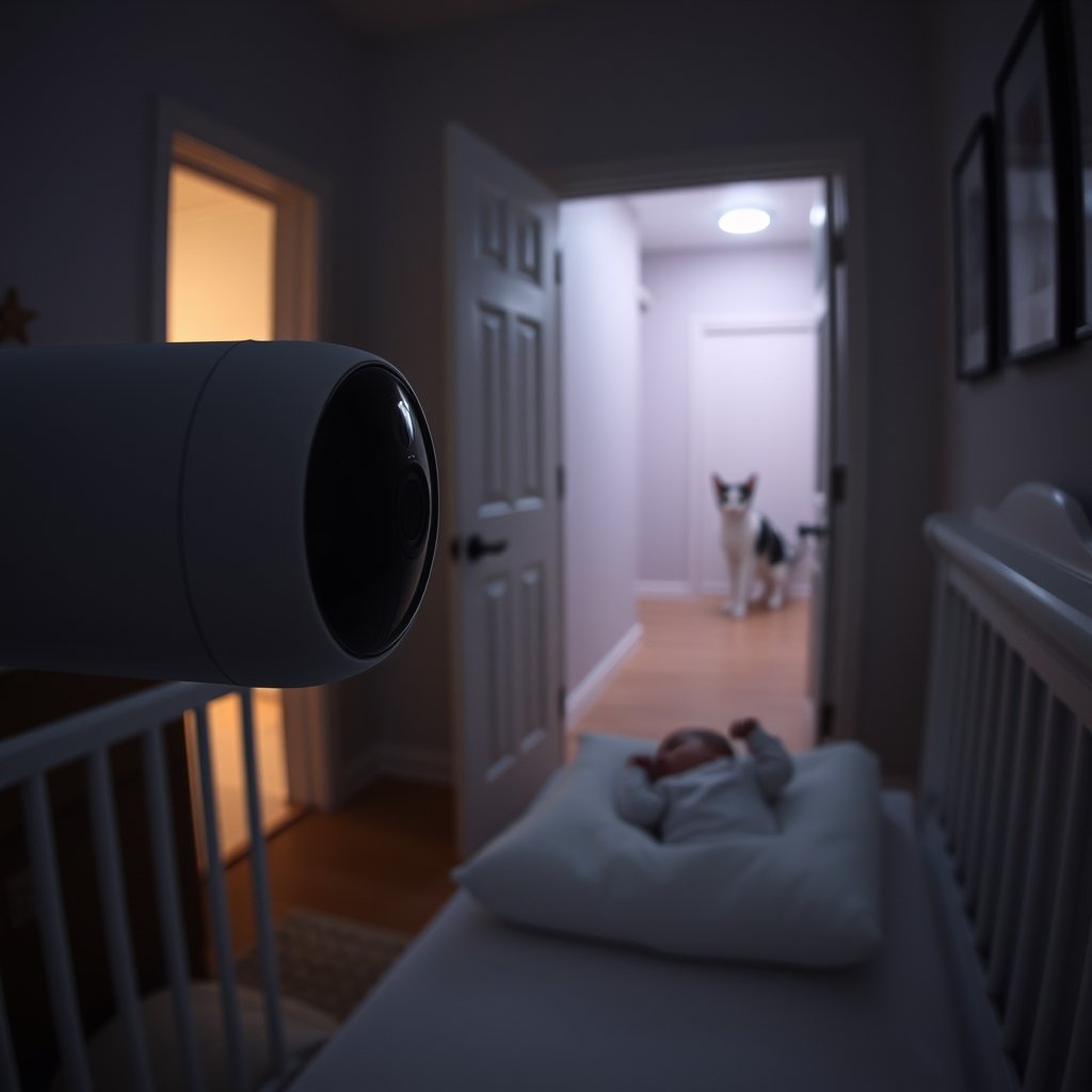 indoor camera in action