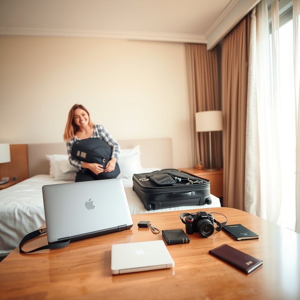 how to prevent hotel room theft - Illustration 3