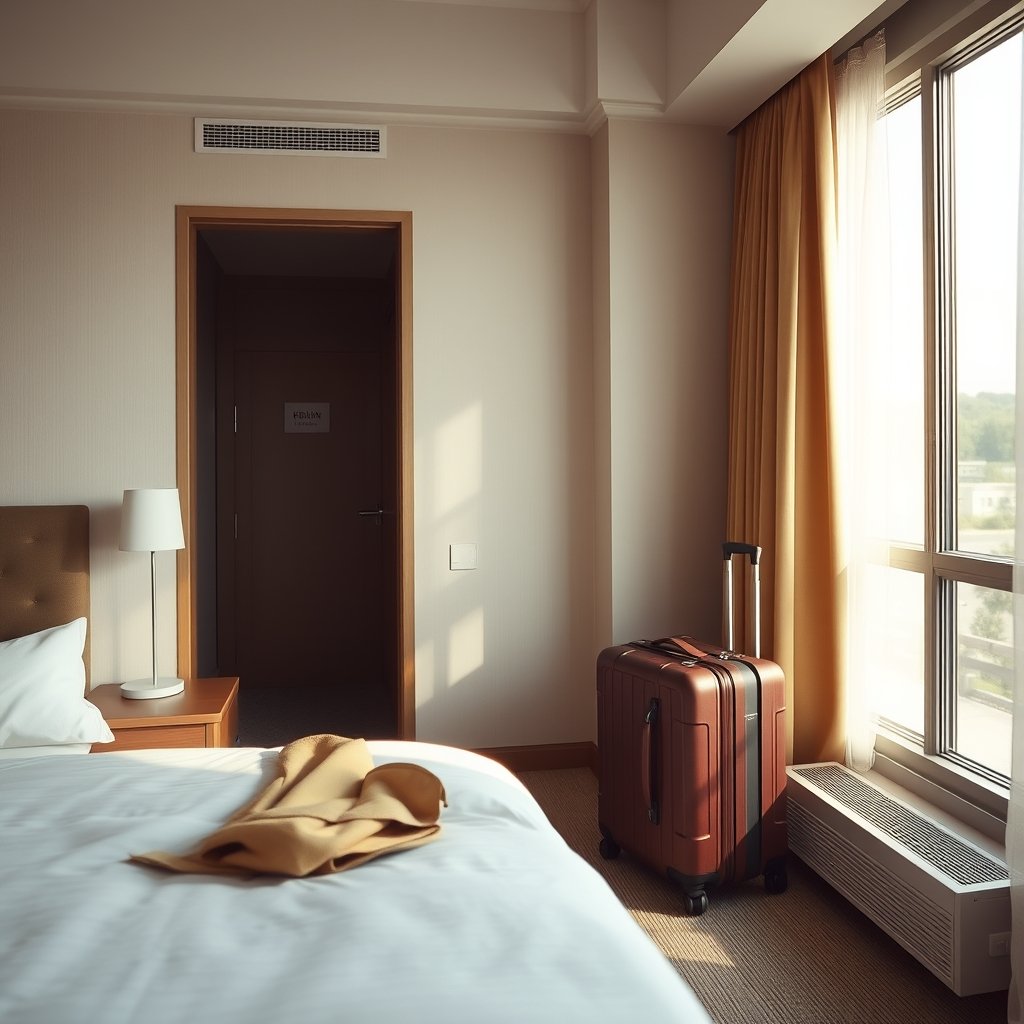 how to stay safe in a hotel room - Illustration 3