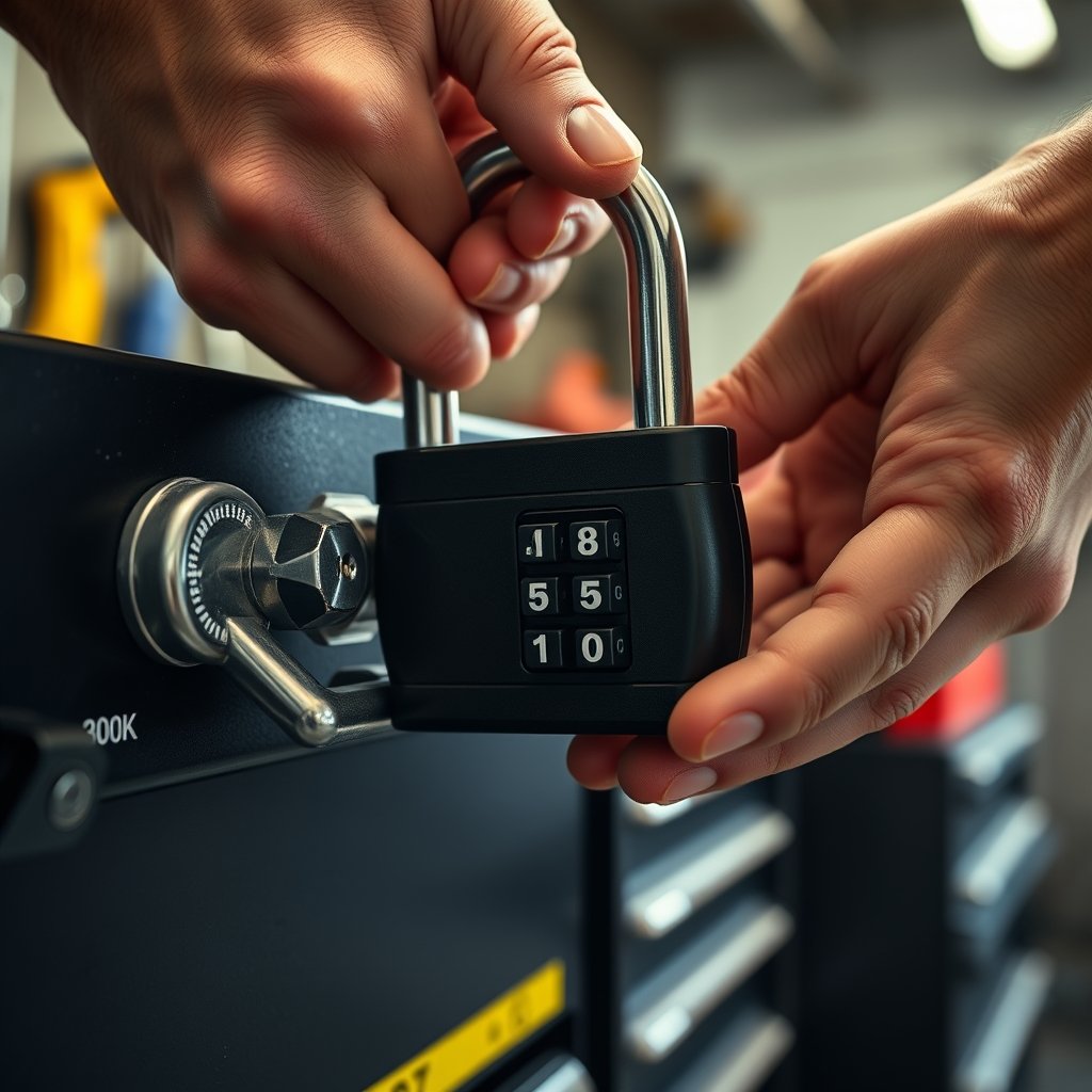 Combination Lock: 7 Ultimate Secrets For Easy Security In 2026 2 combination lock in action