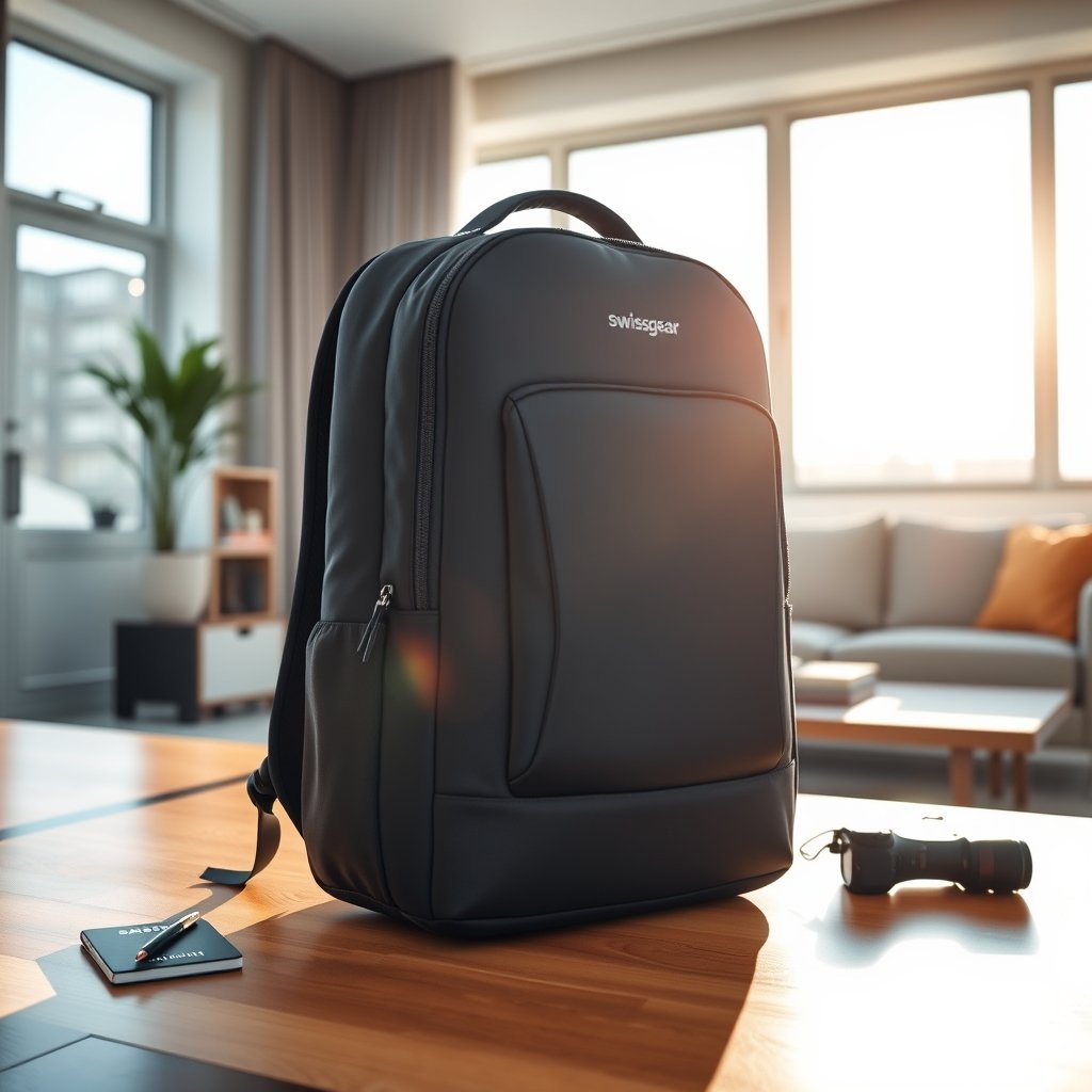 laptop backpack product view