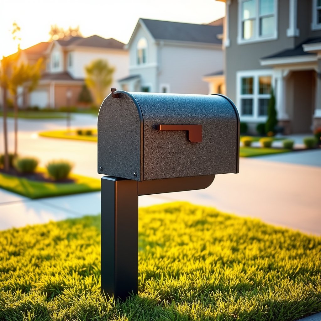 locking mailbox product view