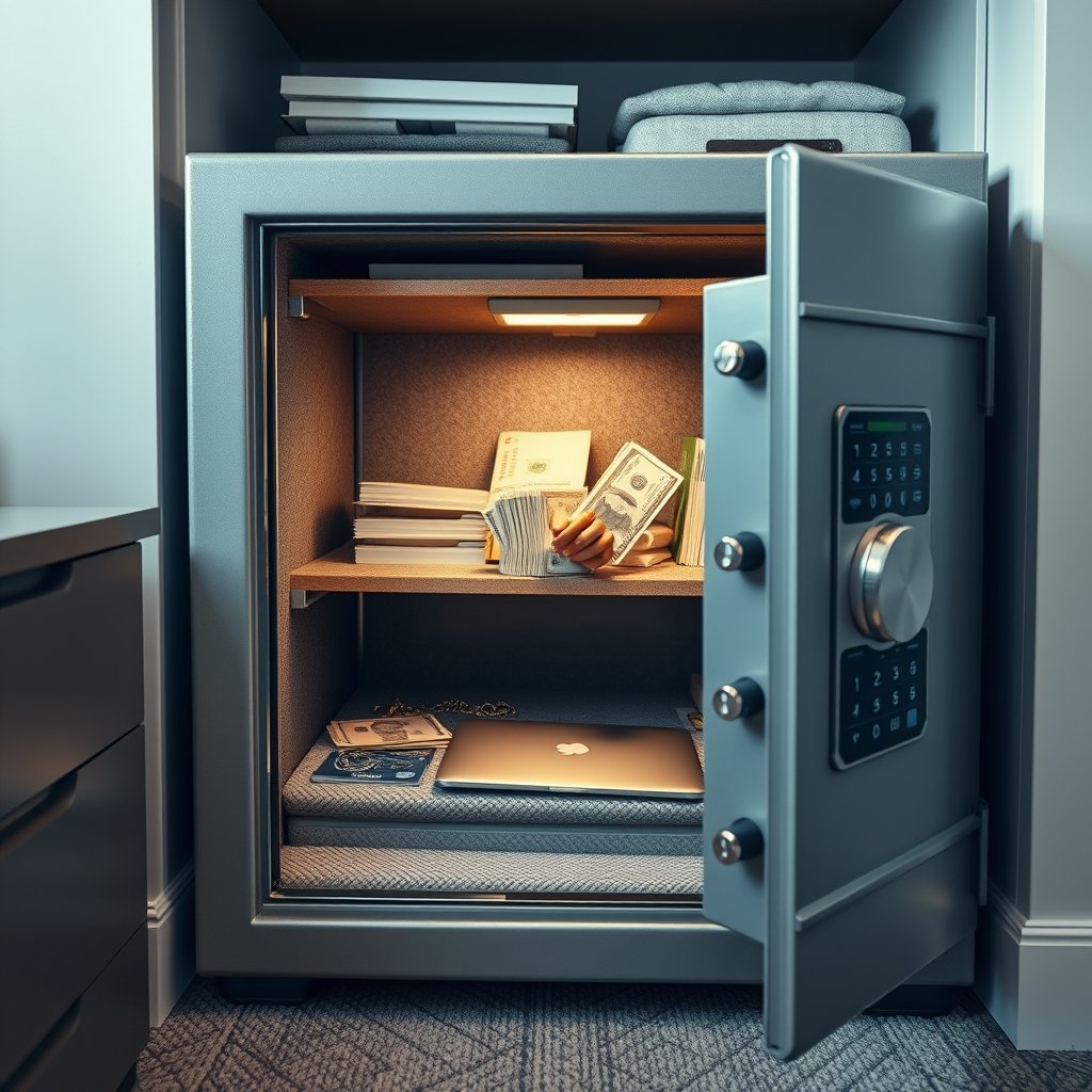 digital safe in action