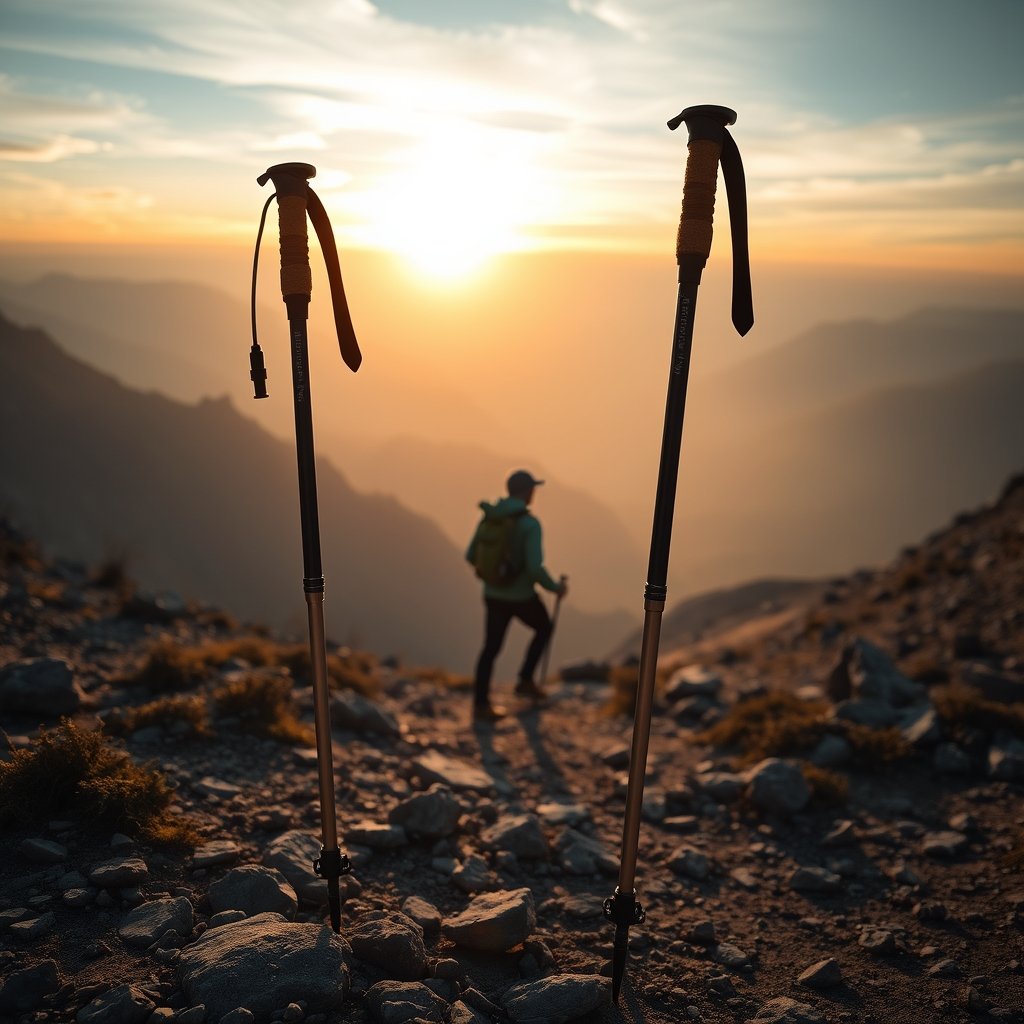 trekking poles product view