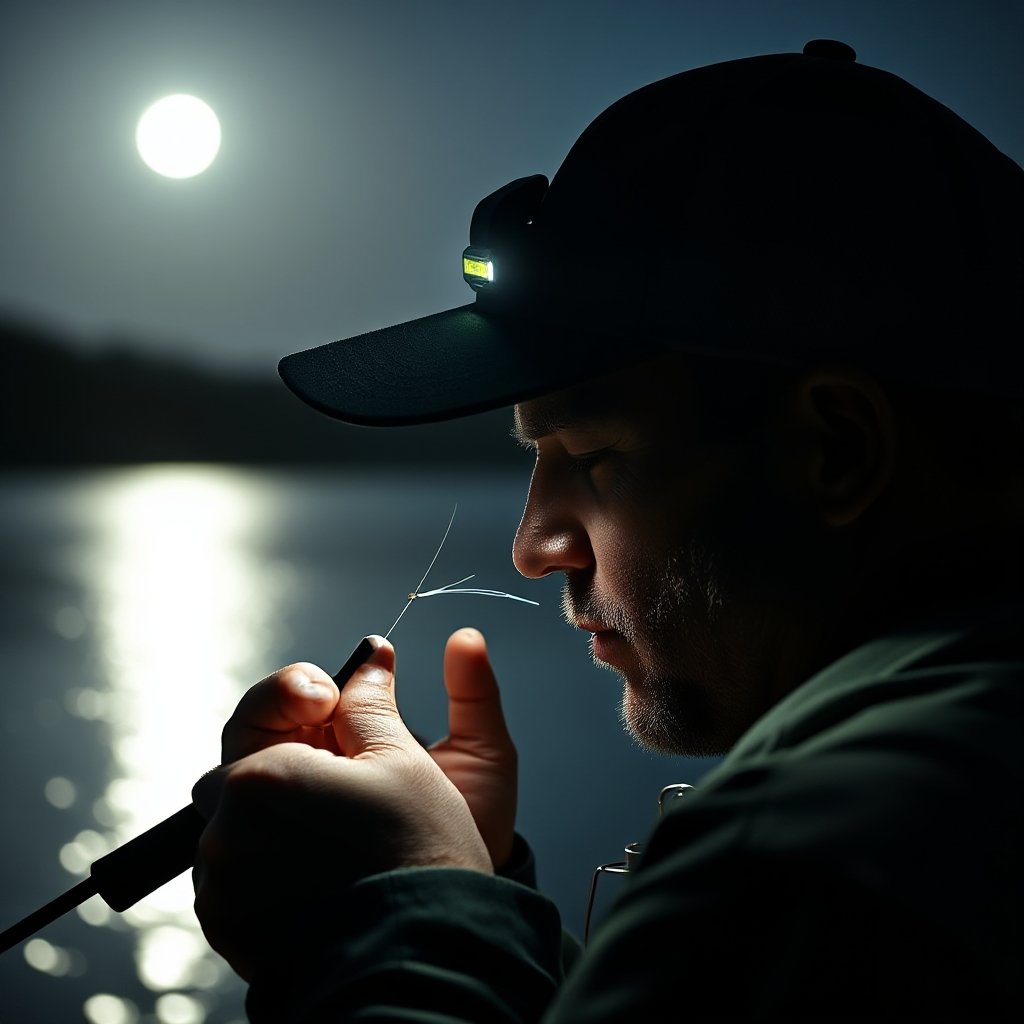 Clip Headlamp in action