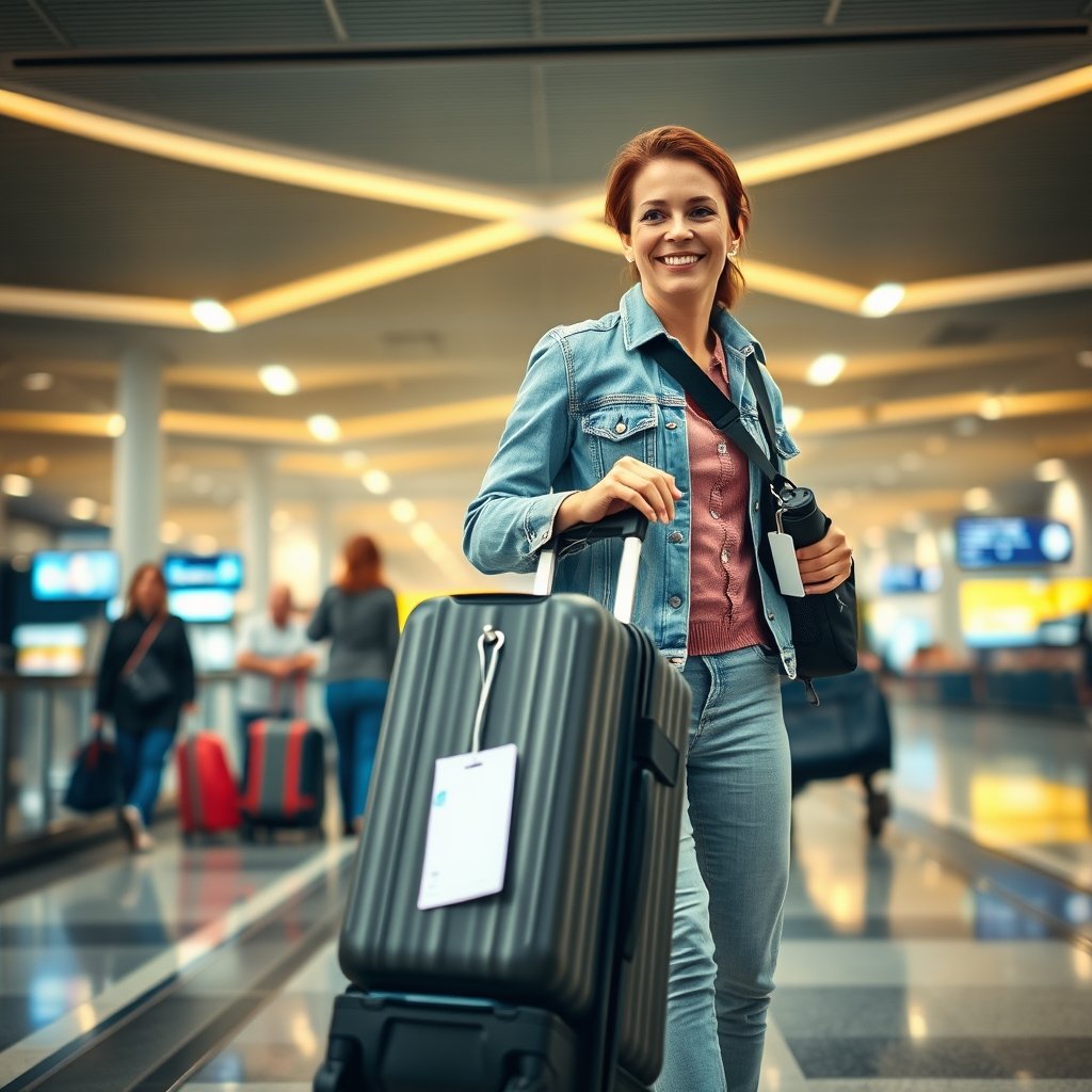 how to secure your luggage at airport - Illustration 3